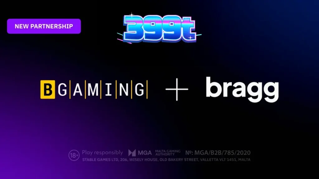 Interface de jogo de slot da BGaming em destaque